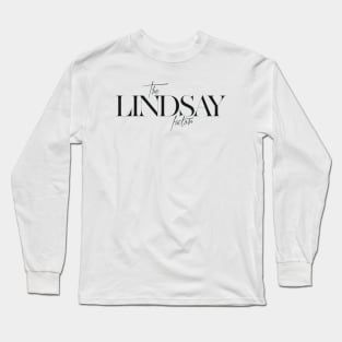 The Lindsay Factor Long Sleeve T-Shirt